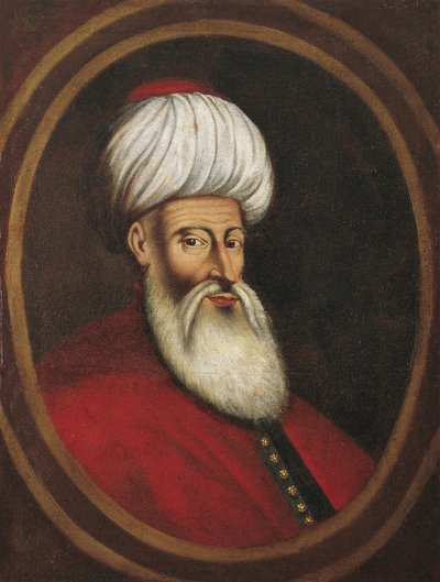 Portret van de Vizier Kibleli Mustafa Pasha, 1670s door Austrian master