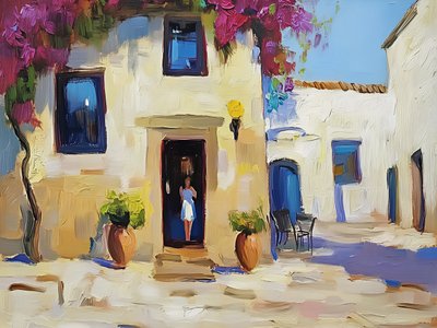 Deuropening in Bougainvillea Village door Avanesova Elena