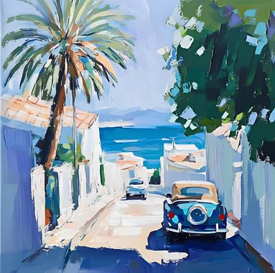 Mediterranean Village Drive door Avanesova Elena
