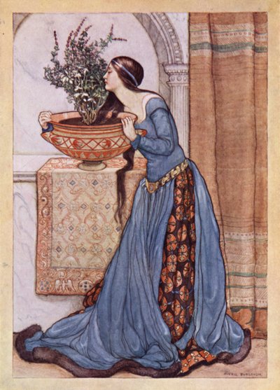 Isabella, of de Pot van Basilicum door Averil Mary Burleigh