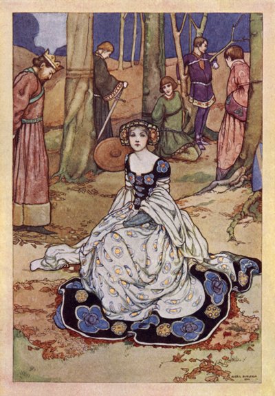 John Keats: La Belle Dame Sans Merci door Averil Mary Burleigh