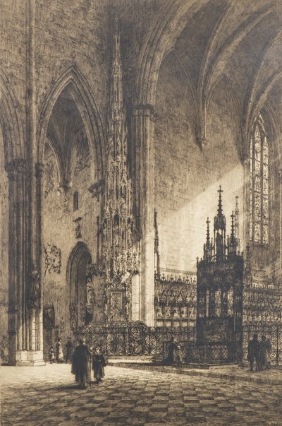 Kathedraal van Ulm door Axel Haig