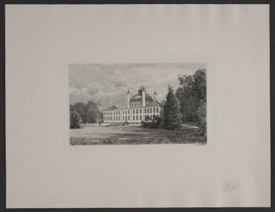 Deens: Fredensborg slot door Axel Holm