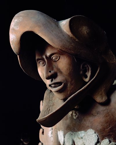 Adelaar krijger uit het Huis van de Adelaars, gedateerd rond 1469 door Aztec