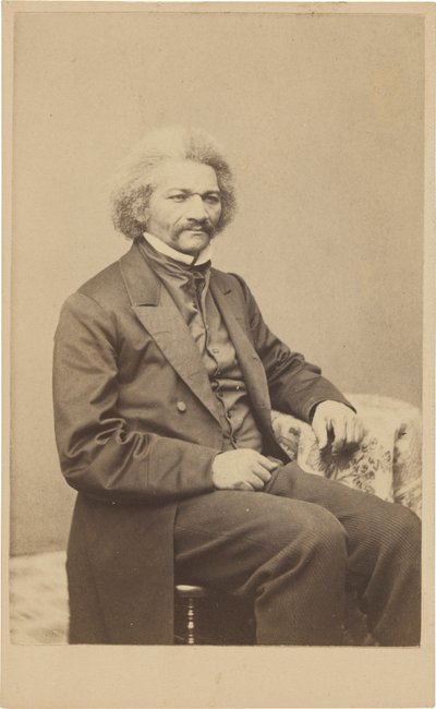 Frederick Douglass,ca. 1864 (foto) door B.F. Smith & Son