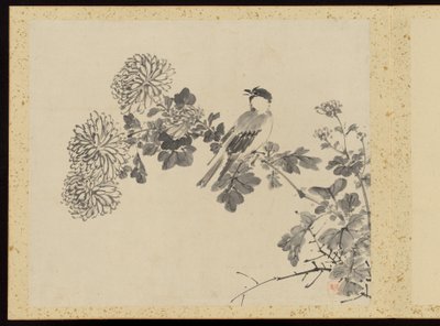 "Verfijnde elegantie in de vier seizoenen" (Shiji seiga), Album van bloemschilderijen door Baiitsu Yamamoto