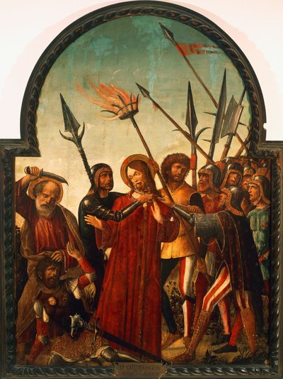 Gevangenneming van Christus door Baldassare di Matteo Carrari