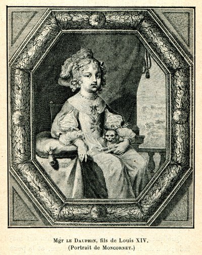 Cabanès, Onderwijs van prinsen005 Mgr. de kroonprins, zoon van Louis XIV door Balthasar Moncornet