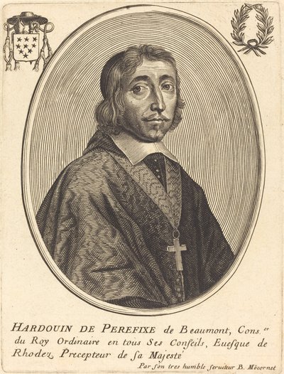 Hardouin de Beaumont de Perefixe door Balthasar Moncornet