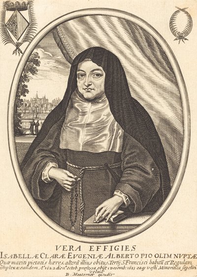 Isabelle Claire Eugénie door Balthasar Moncornet