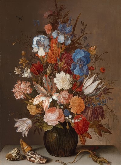 Bloemenstilleven door Balthasar van der Ast