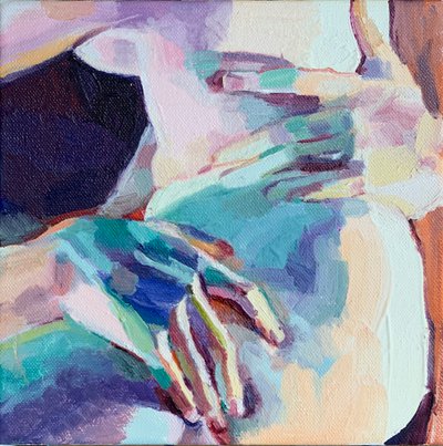 Hand 5 door Barbara Hoogeweegen