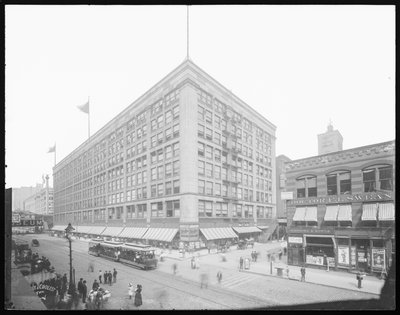 Siegel, Cooper & Company gebouw, Chicago, Illinois, VS, ca. 1905 door Barnes and Crosby