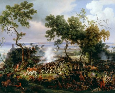 Slag bij Chiclana, 5 maart 1811 door Baron Lejeune Louis-François