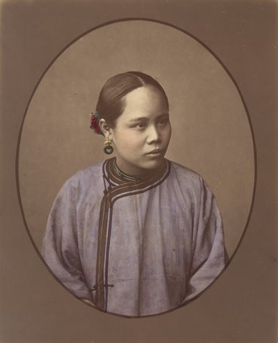 Meisje uit Shanghai door Baron Raimund von Stillfried