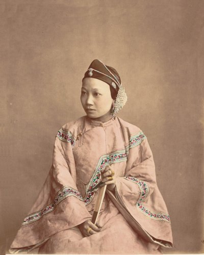 Meisje uit Lanxchow door Baron Raimund von Stillfried