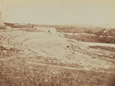 [Grieks Theater van Syracuse]. door Baron Wilhelm von Gloeden