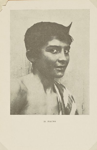 De Faun door Baron Wilhelm von Gloeden