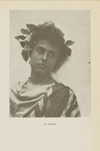 De dichter door Baron Wilhelm von Gloeden