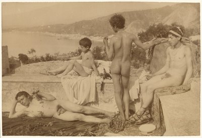[Siciliaanse Jongens]. door Baron Wilhelm von Gloeden