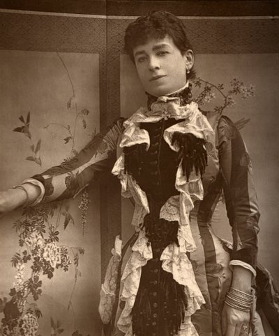Britse actrice Lady Monckton in Jim the Penman door Barraud