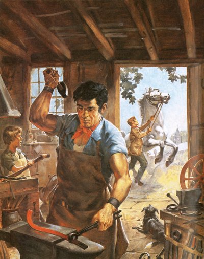 Smid aan het werk door Barrie Linklater