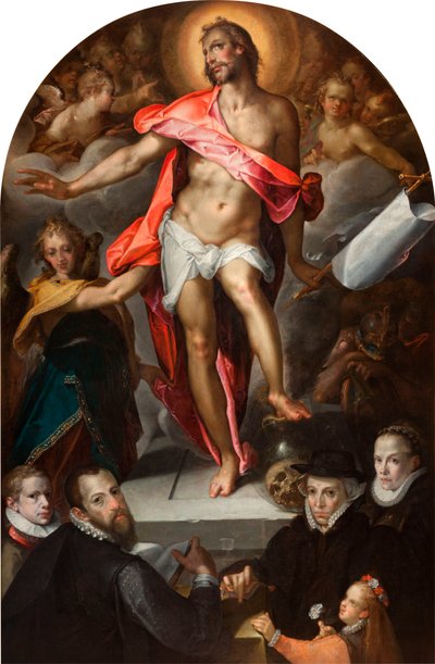 Epitaaf van goudsmid Nicolas Müller van Praag door Bartholomeus Spranger