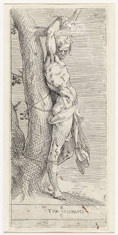 Martelaarschap van de H. Sebastiaan door Bartholomeus Spranger