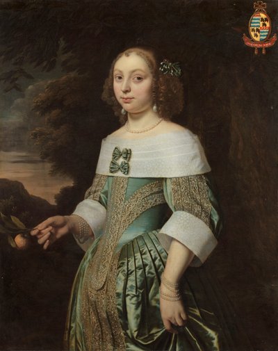 Portret van Sophia Coymans (1636-1714) door Bartholomeus van der Helst