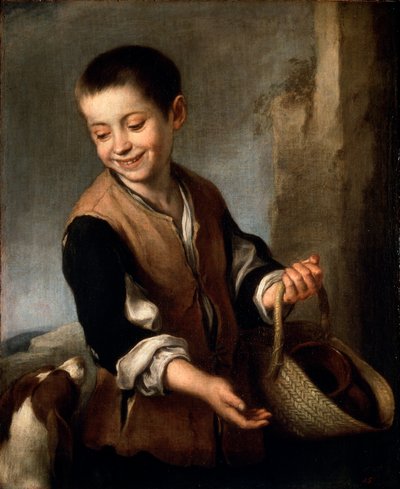 Jongen met een hond, c1650-c1660 door Bartolomé Esteban Murillo