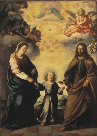 De terugkeer van de Heilige Familie uit Egypte door Bartolomé Esteban Murillo