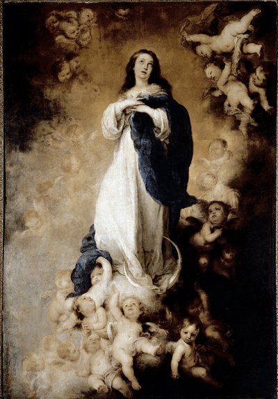 De onbevlekte ontvangenis of De Soult onbevlekte ontvangenis door Bartolomé Esteban Murillo