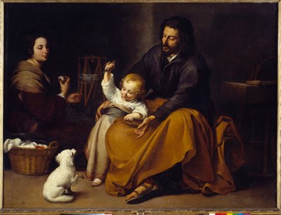De Heilige Familie door Bartolomé Esteban Murillo
