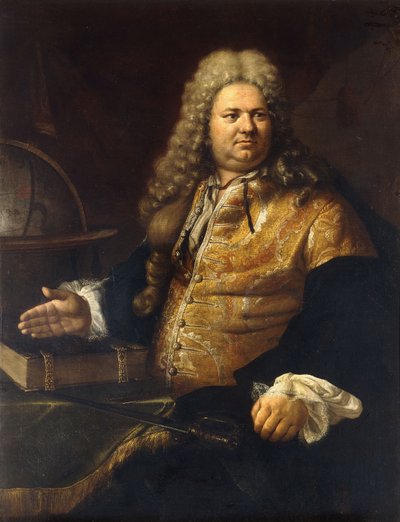 Portret van een heer, vermoedelijk de acteur James Quin, in de titelrol van Addison