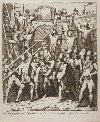  door Bartolomeo Pinelli