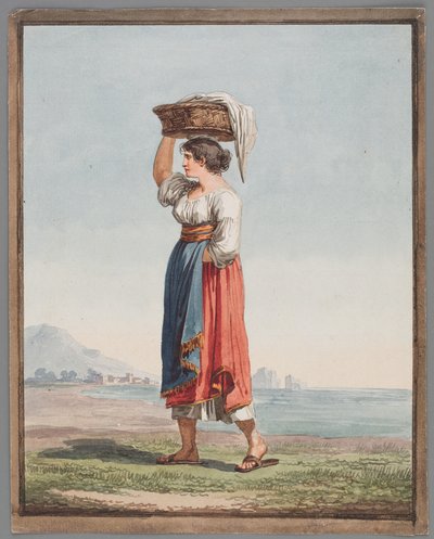 De doop van de eunuch door Bartolomeo Pinelli