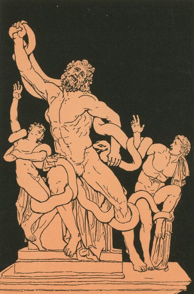 Laocoon door Bartolomeo Pinelli
