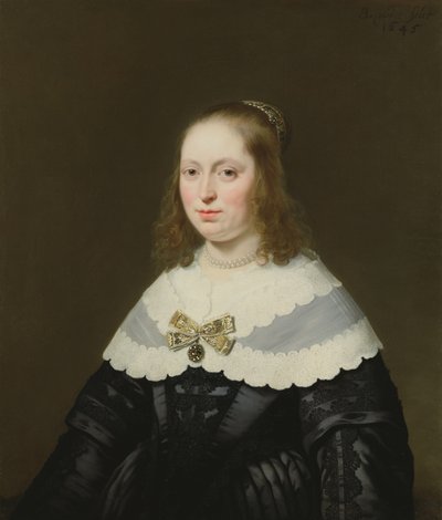 Portret van Sophia Trip, vrouw van Balthasar Coymans door Bartolomeus van der Helst