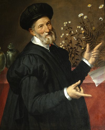 De Botanist door Bartolommeo Passerotti