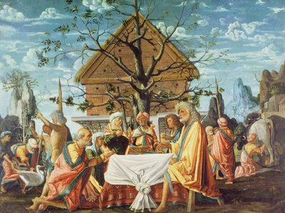 Philemon en Baucis, ca. 1500 door Bartolommeo Suardi Bramantino