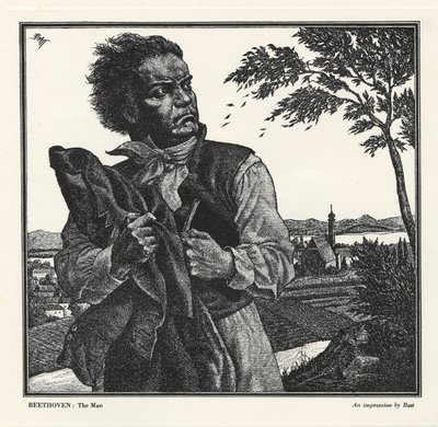 Ludwig van Beethoven door Batt