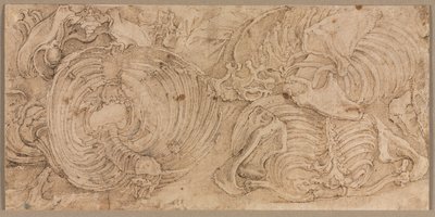 Ribbenkasten, vroege 1540s door Battista Franco