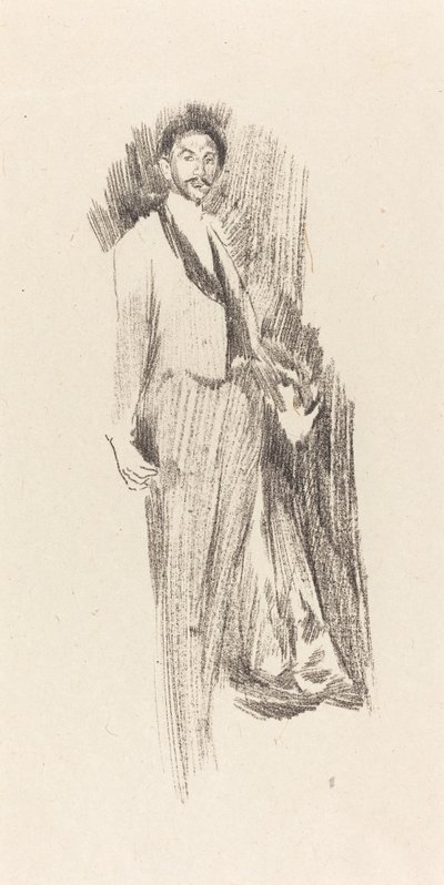 Graaf Robert de Montesquiou door Beatrice Godwin Whistler after James McNeill Whistler