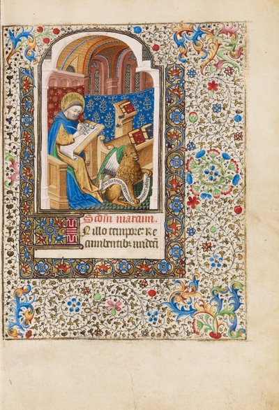Heilige Marcus door Bedford Master