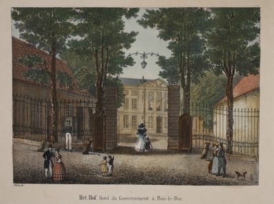 Het Hof, Gouvernementshotel in 