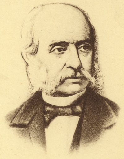 Portret van Henri Vieuxtemps door Belgian School