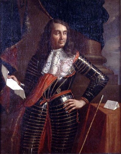 Portret van graaf Alfonso di Novellara, 1666 door Benedetto and Cesare 1637 88 Gennari