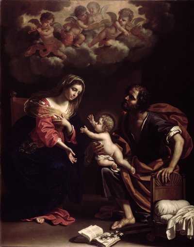 De Heilige Familie door Benedetto the Younger Gennari