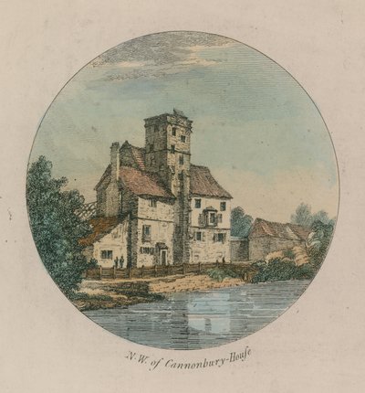 Noordwest van Canonbury House, Islington door Benjamin Green