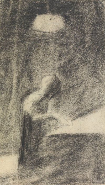 Abstracte Schets van een Figuur door Benjamin Robert Haydon